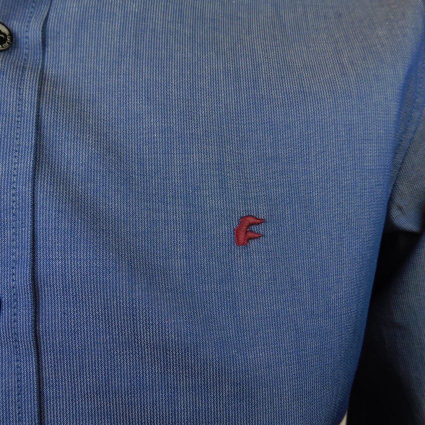 Camisa mil rayas azul tinta de Dos Galgos