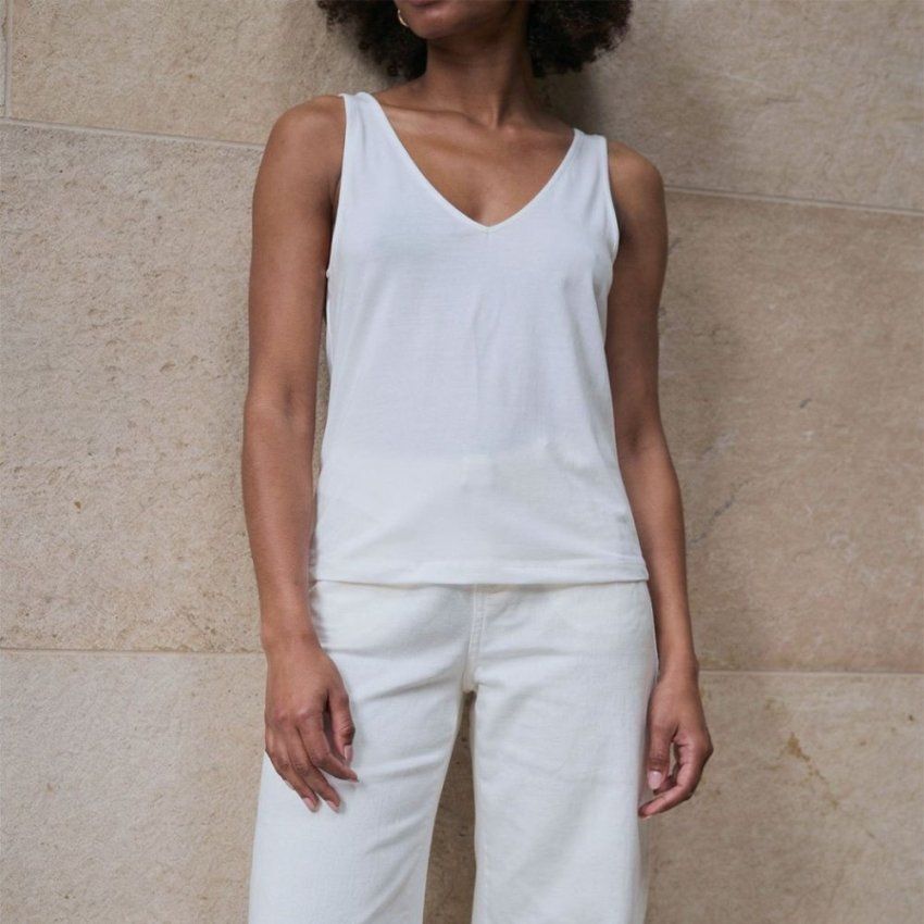 Top blanco de Surkana