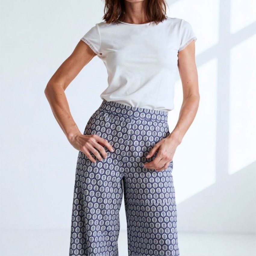 Pantalón de punto estampado de Surkana