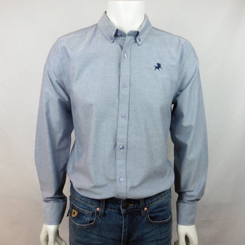 Camisa azul oxford de Lois