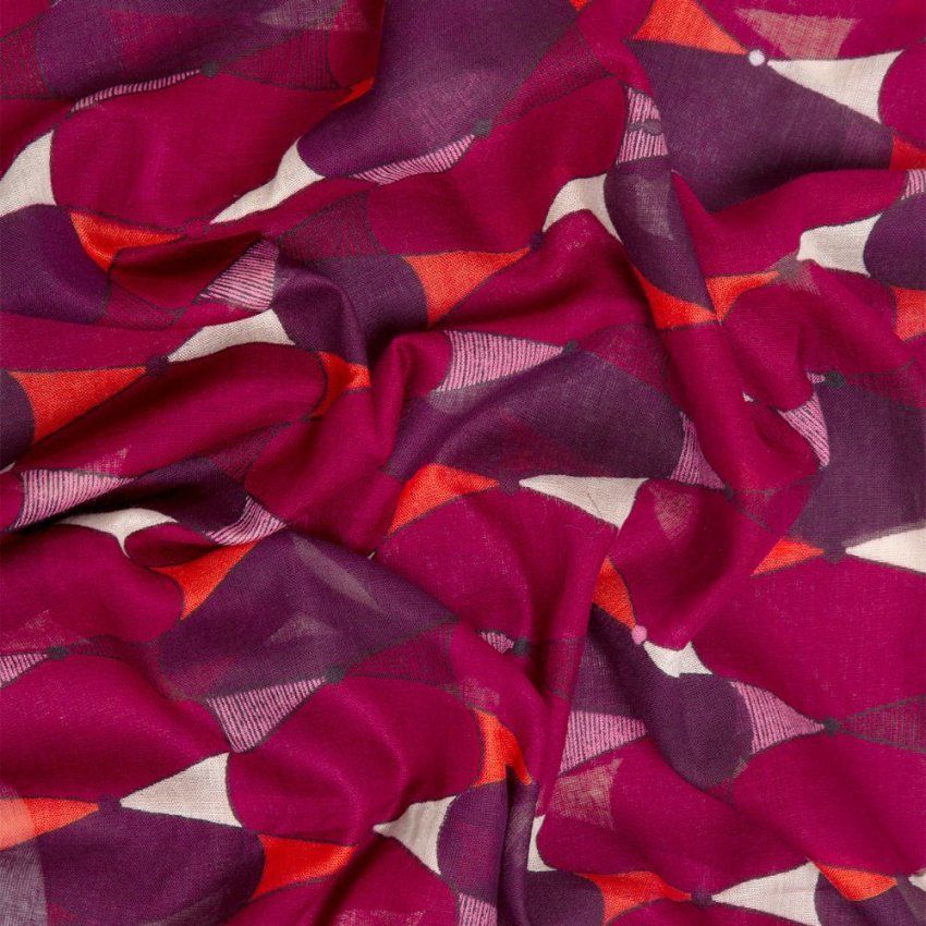 Foulard rombos granates de Surkana