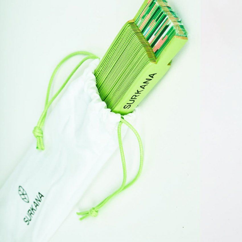 Abanico verde de Surkana