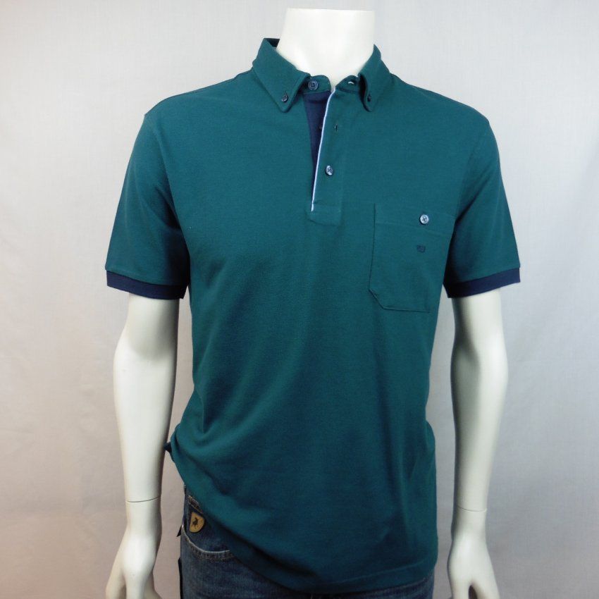 Polo verde botella de G54