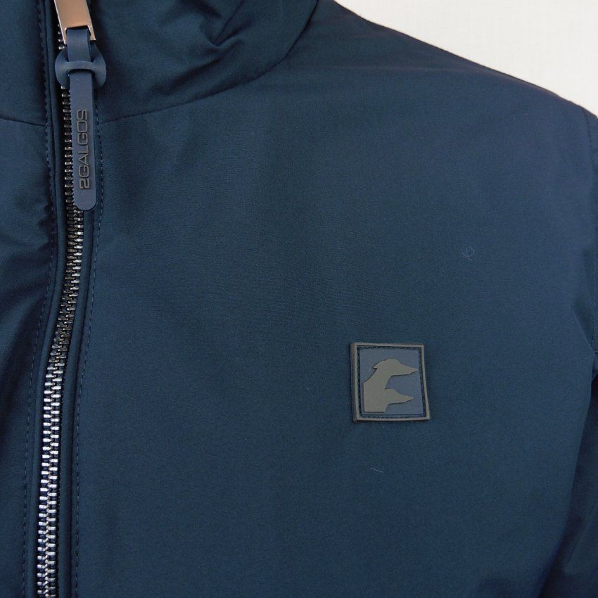 Cazadora acolchada azul marino de Dos Galgos