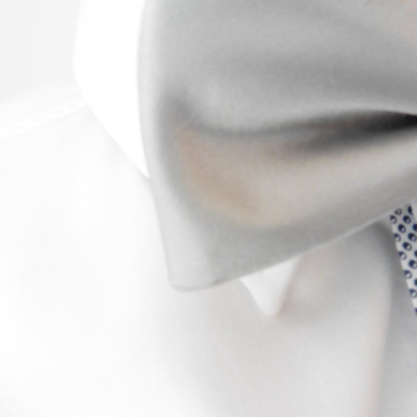 Pajarita gris perla de Boccola