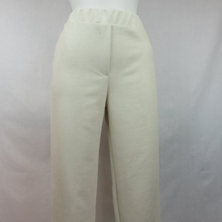 Pantalón crudo diagonal de Lourdes Castillo