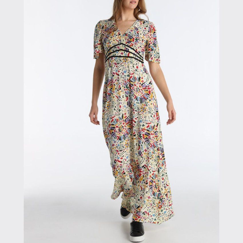 Vestido largo estampado de Lois
