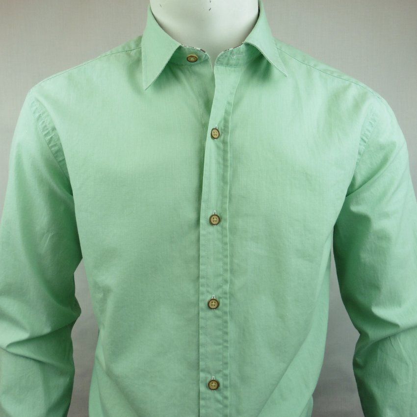 Camisa verde algodón de Corsare