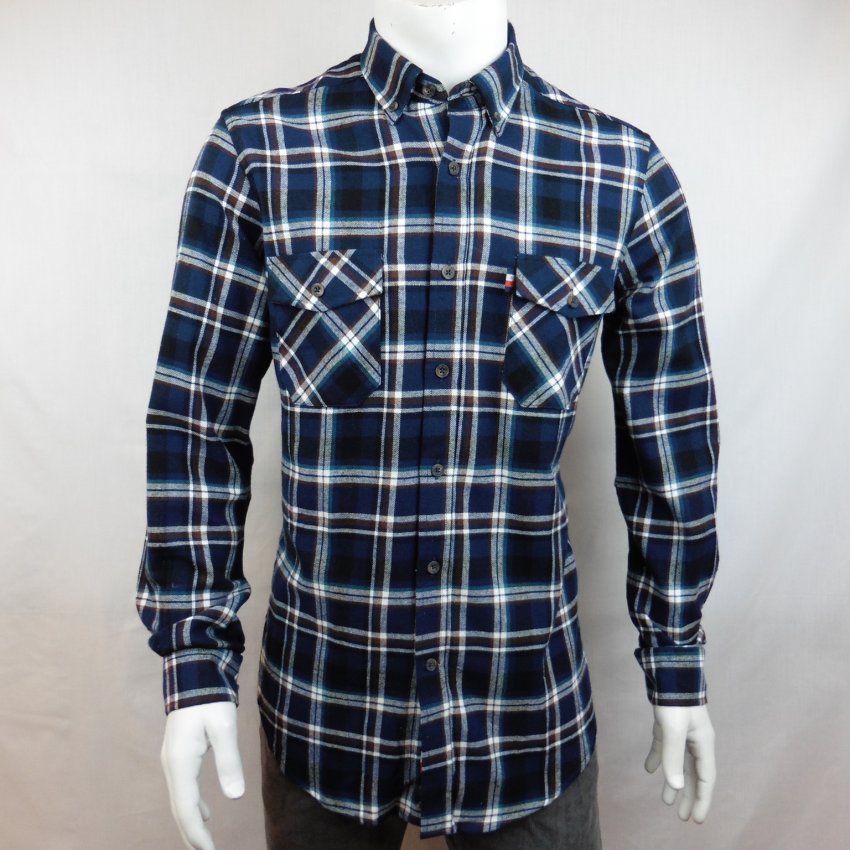Camisa 2 bolsillos viella cuadros de Dos Galgos