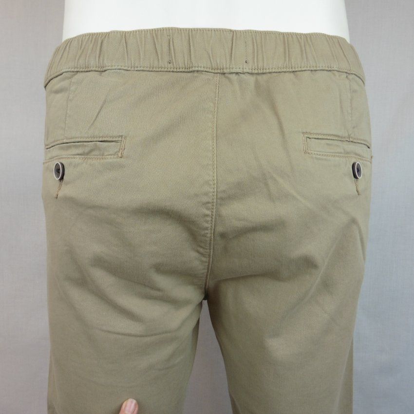 Pantalón goma beige de West