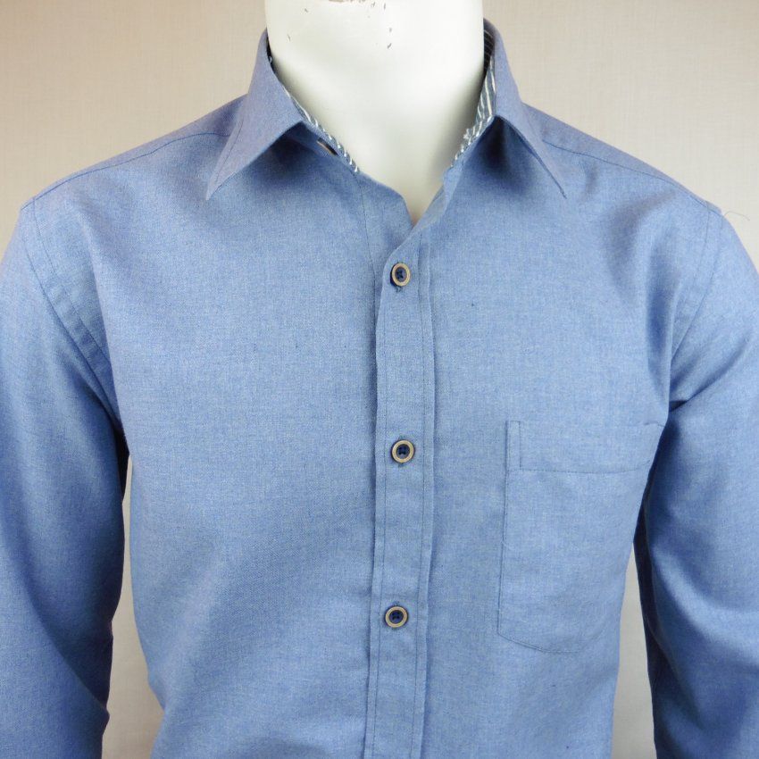 Camisa azul vigoré de Corsare