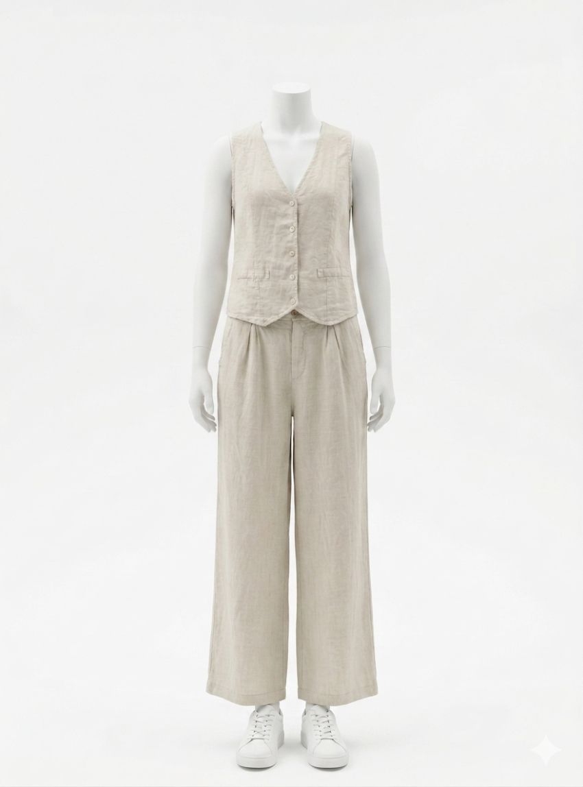 Pantalón lino de WNT Collection