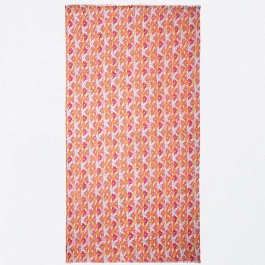 Pañuelo flores naranjas de Surkana