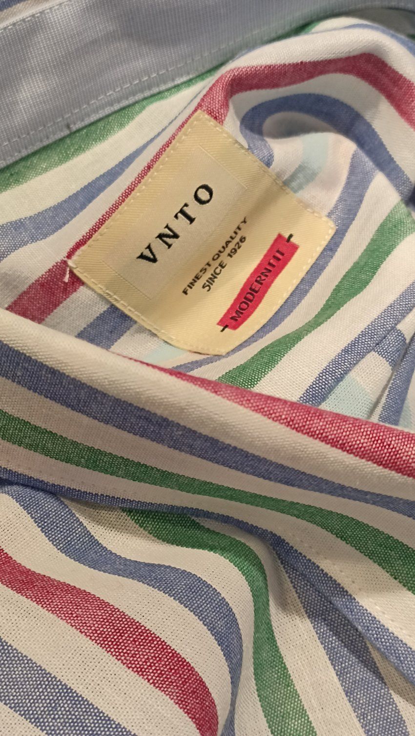 Camisa mc rayas anchas de VNTO