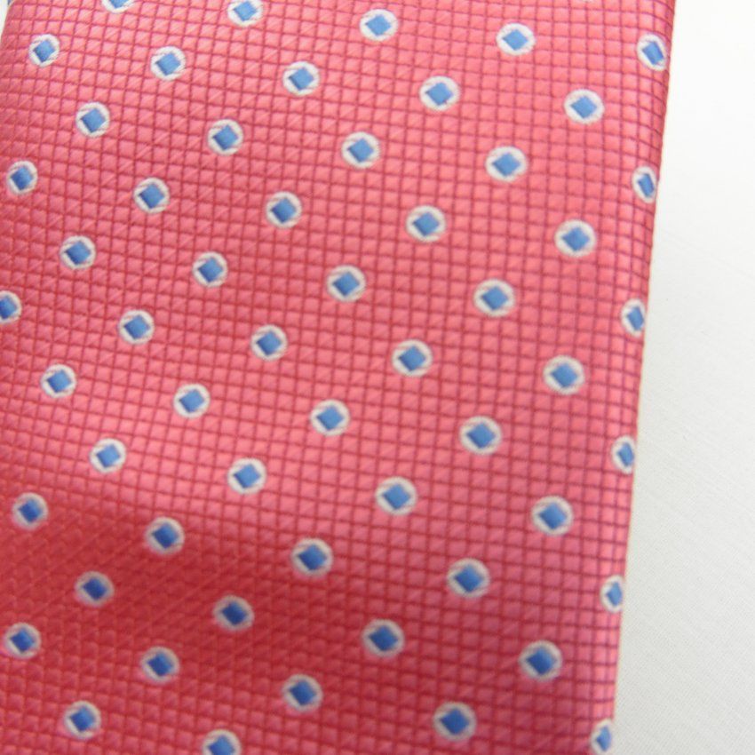 Corbata rosa con círculos de Boccola