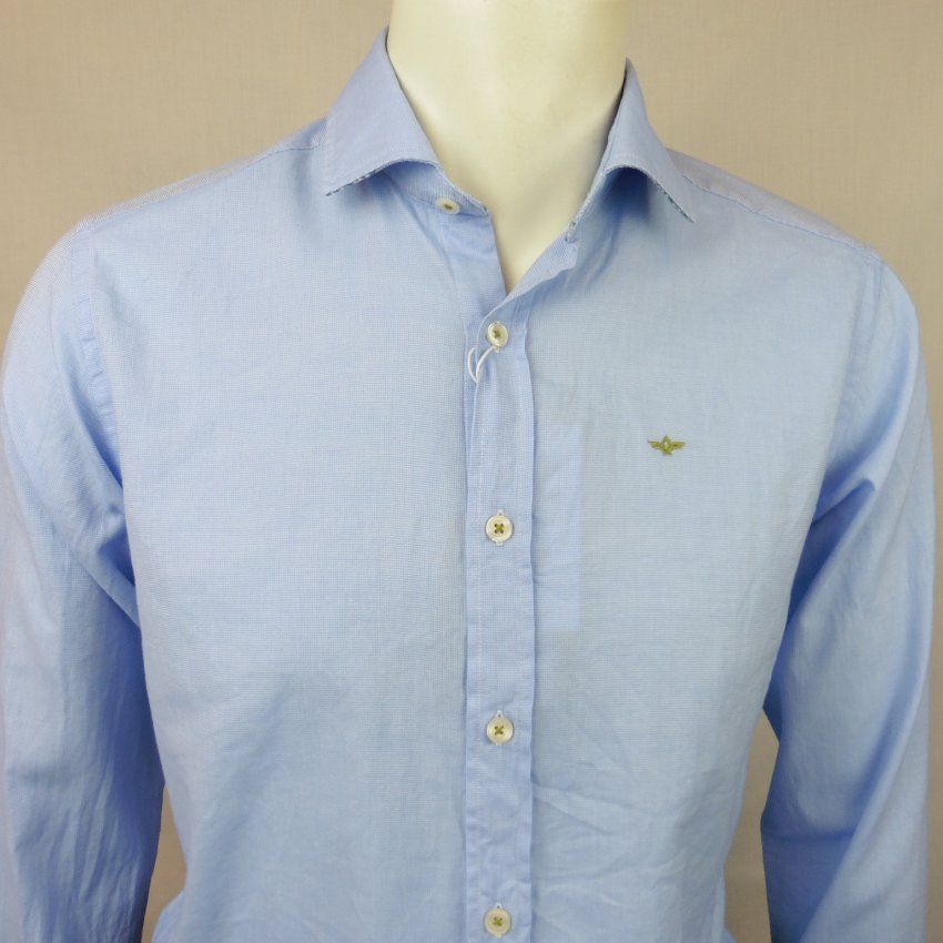 Camisa celeste mil puntos de Corsare