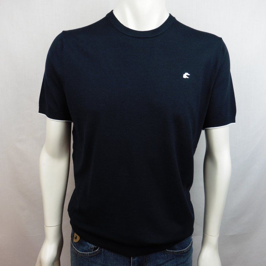 Jersey azul marino de punto de Dos Galgos