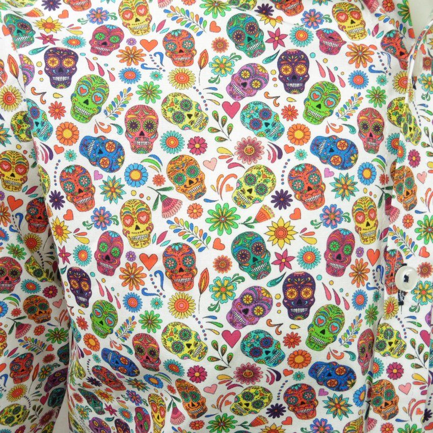 Camisa catrinas de Yellow Skin