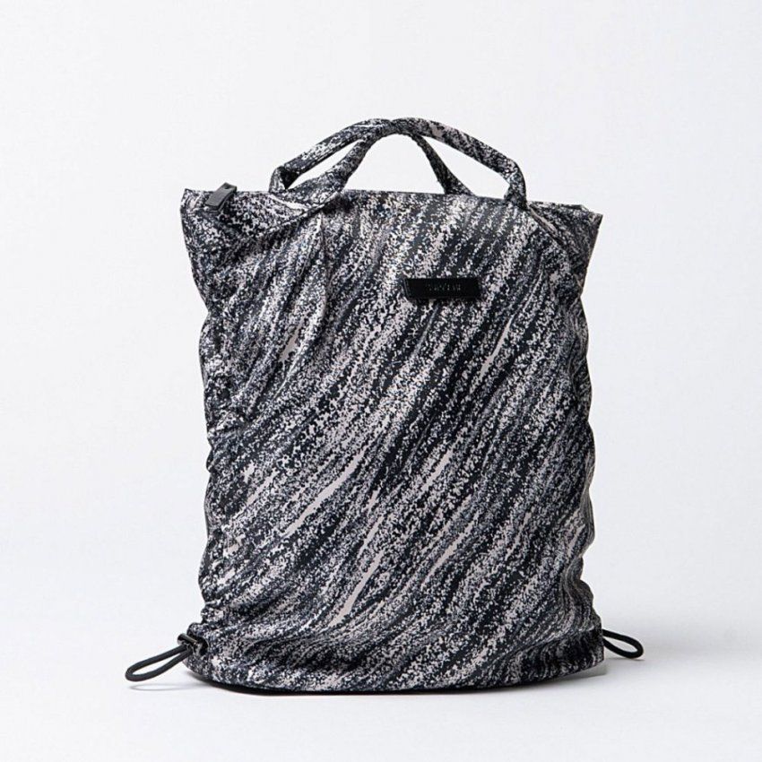 Mochila estampado beige y negro de Surkana