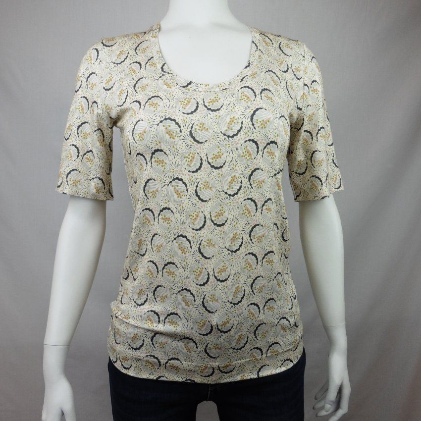 Camiseta hojas de Guitare