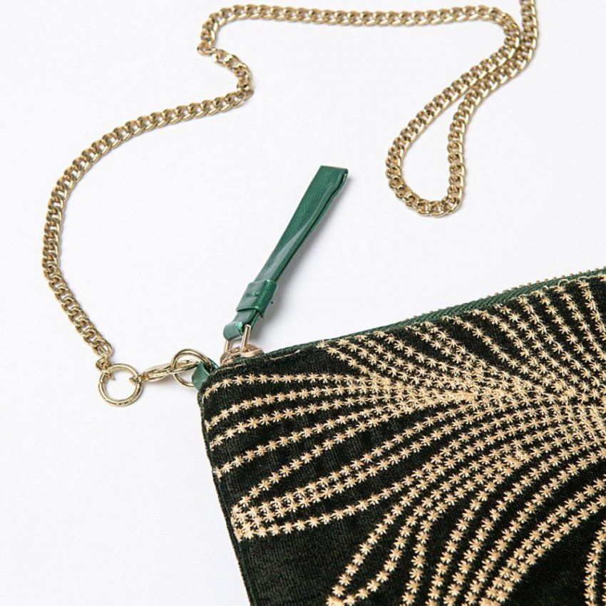 Bolso de mano terciopelo de Surkana