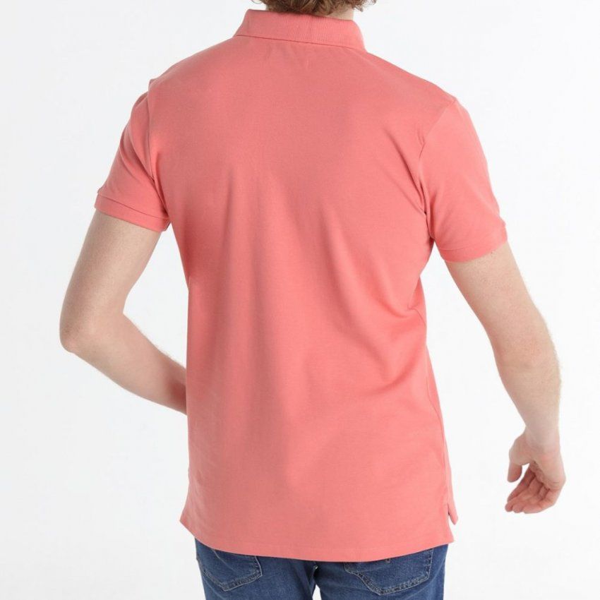 Polo piqué salmón de Lois