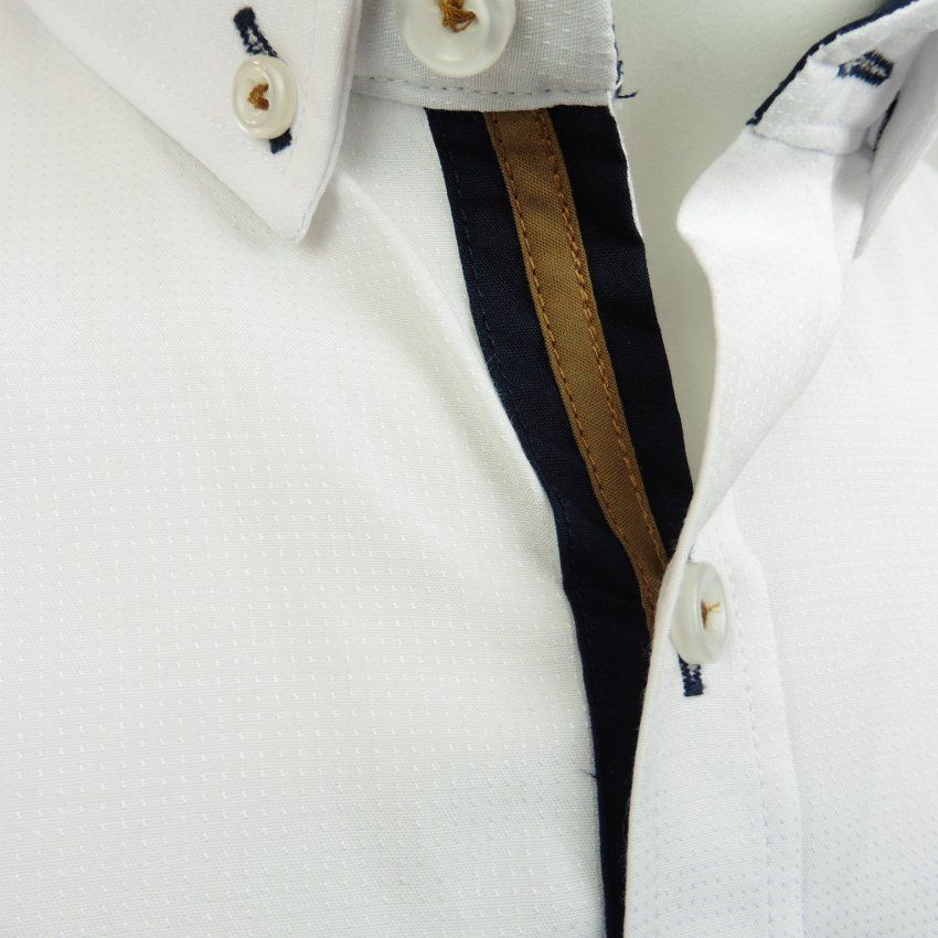 Camisa blanca dibujo al tono de Yellow Skin