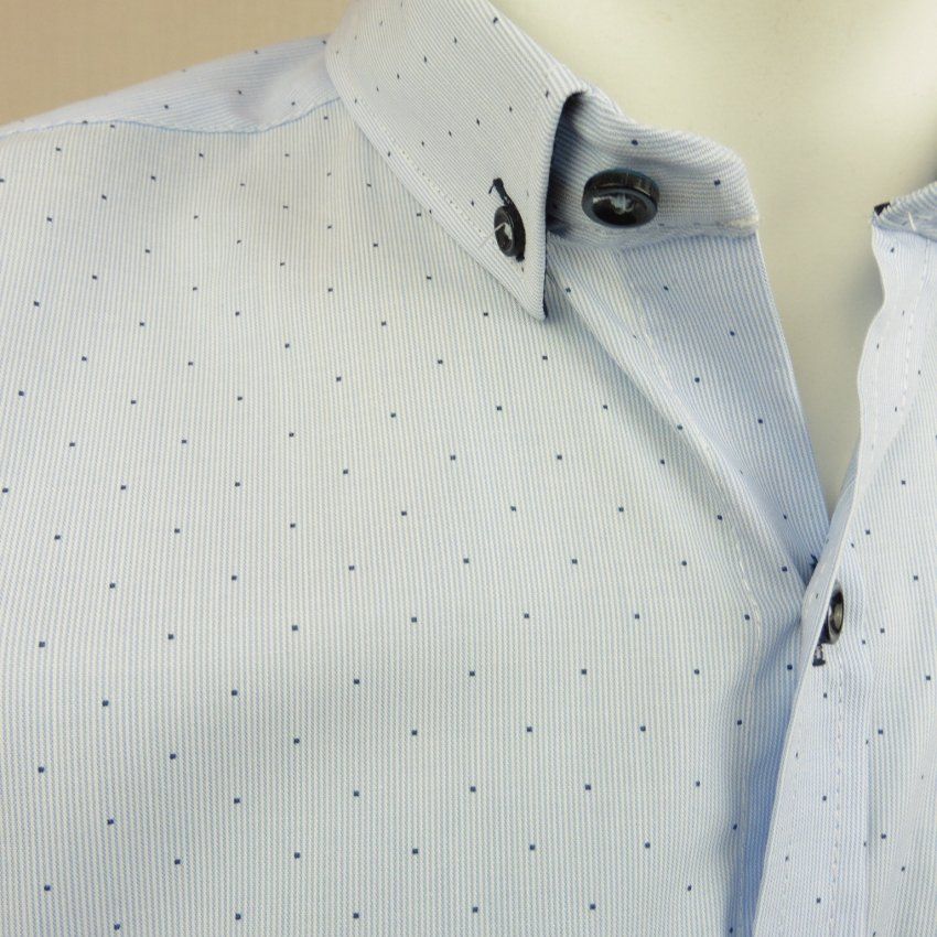 Camisa mil rayas topo marino de Yellow Skin