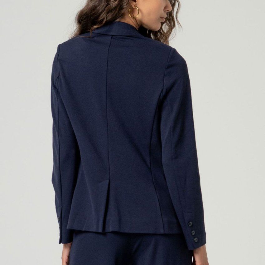 Chaqueta punto azul marino de Surkana