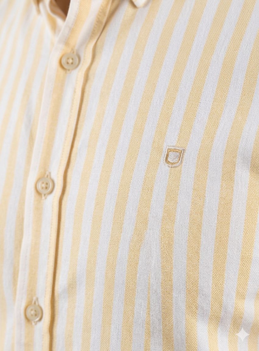 Camisa rayas amarillas de Yellow Skin