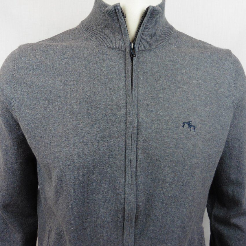 Chaqueta punto gris jaspe de Dos Galgos