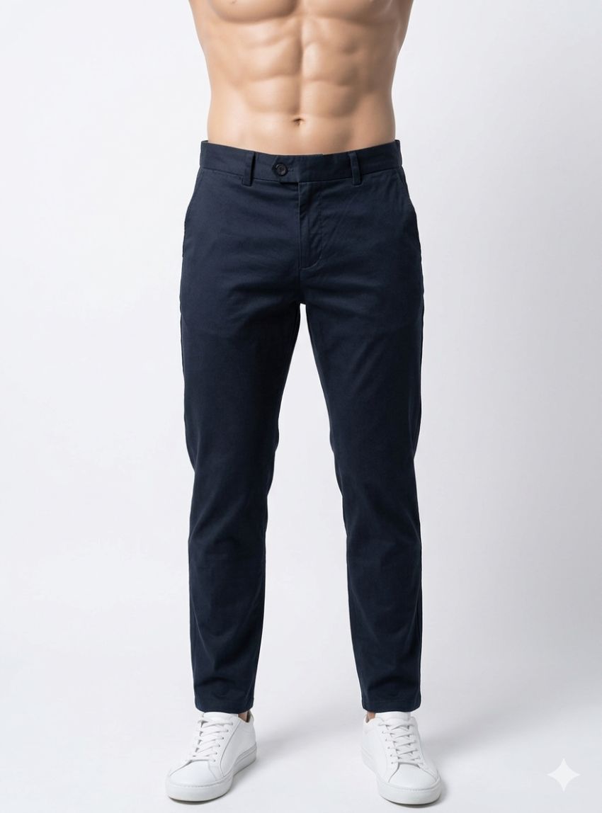 Pantalón azul marino de Alexander & Co.