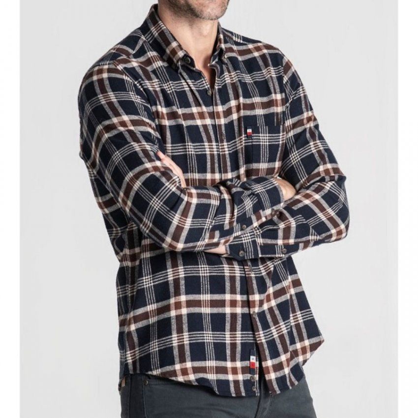 Camisa viella cuadros negros de Dos Galgos
