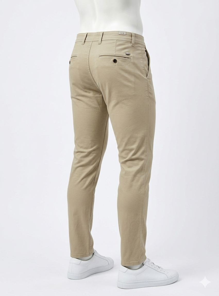 Pantalón lyocel beige de Tayron's