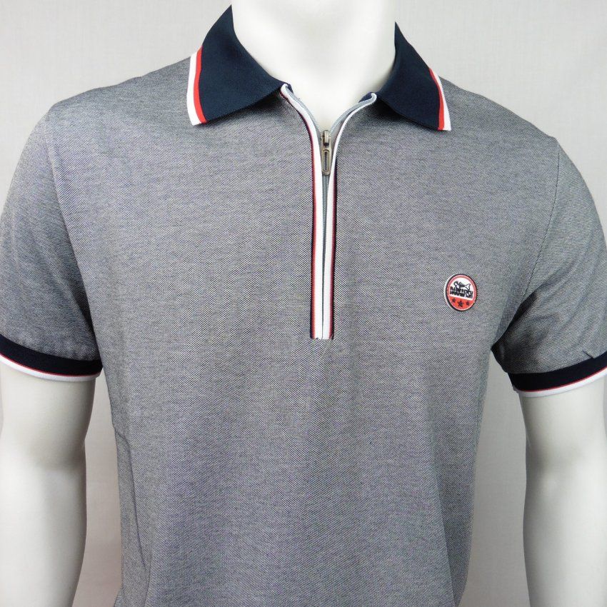 Polo con cremallera de Dark & Fish