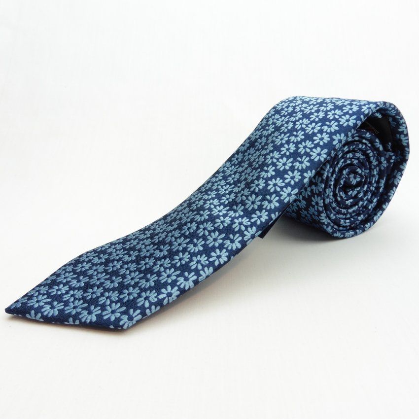 Corbata flores azules de Boccola