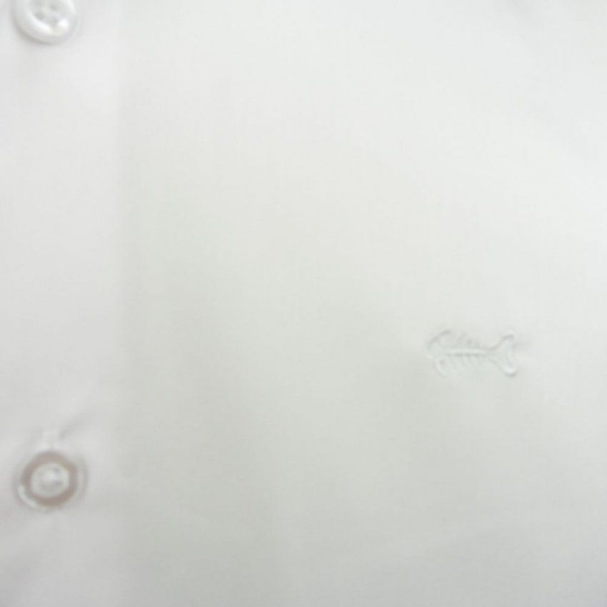 Camisa blanca bambú de Dark & Fish