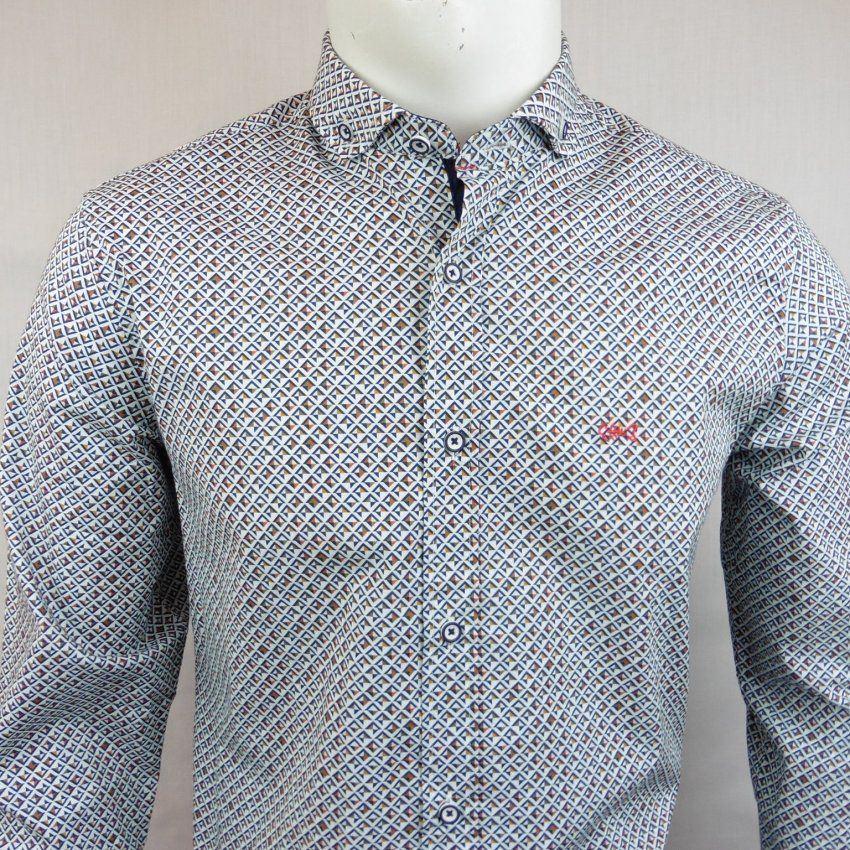 Camisa rombos de Dark & Fish