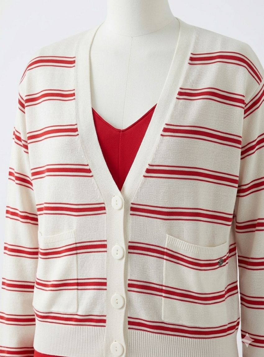 Chaqueta punto rayas de Surkana