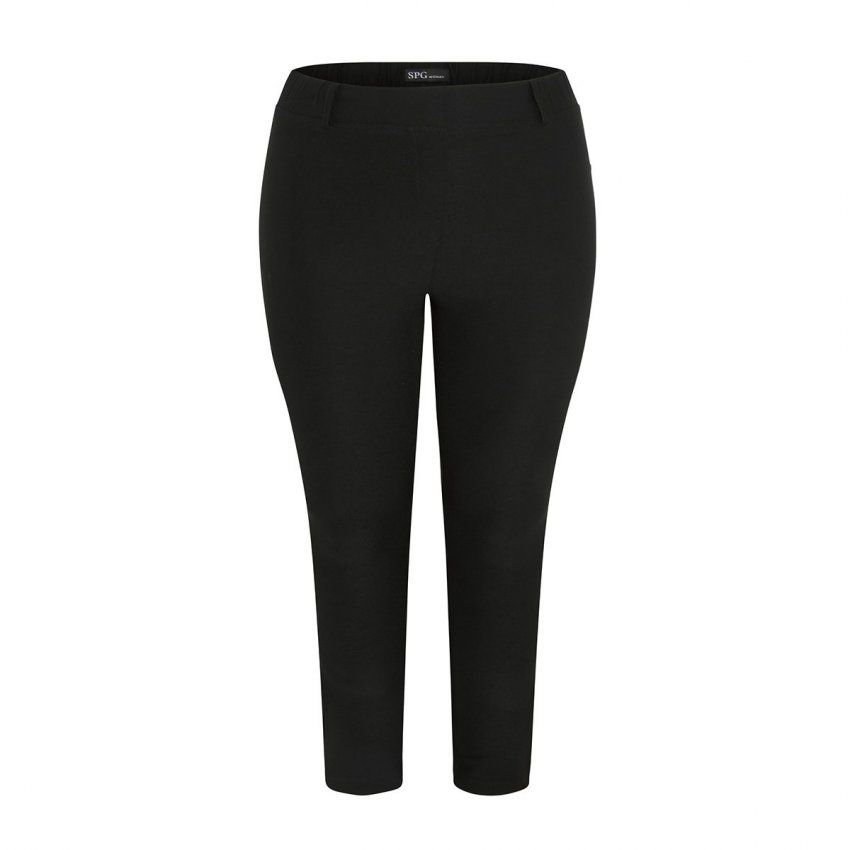 Pantalón elástico negro de SPG Woman