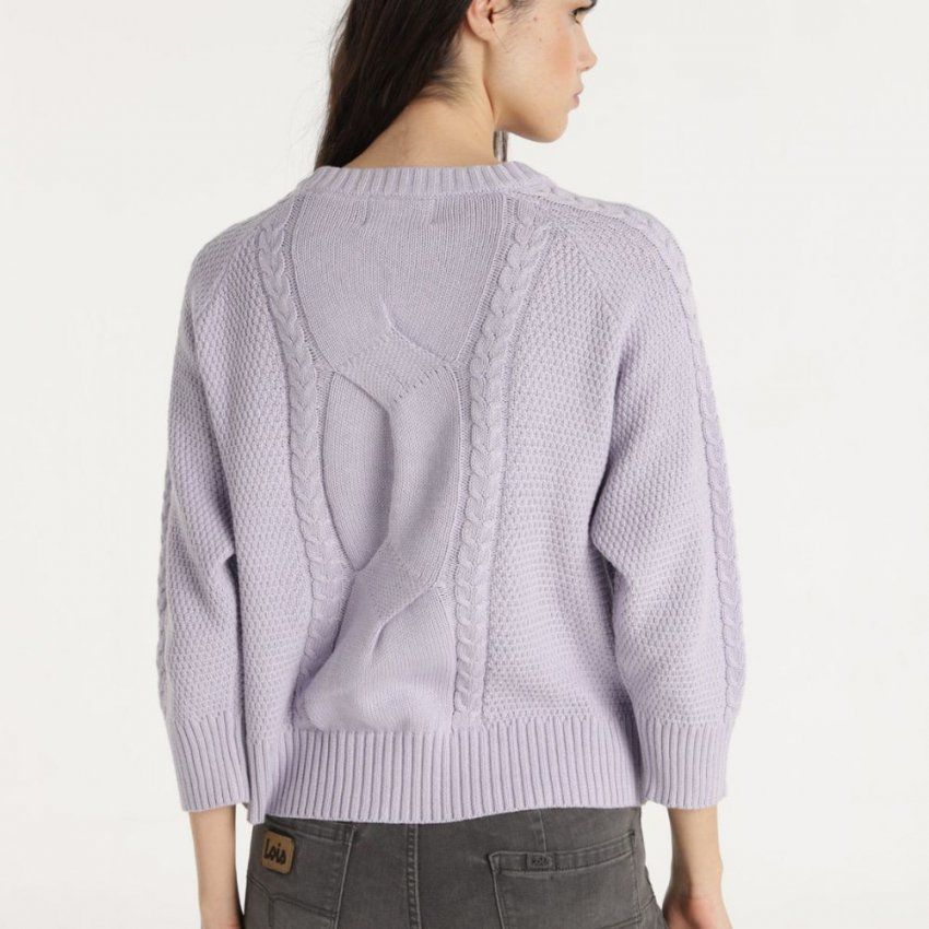 Jersey algodón lila de Lois