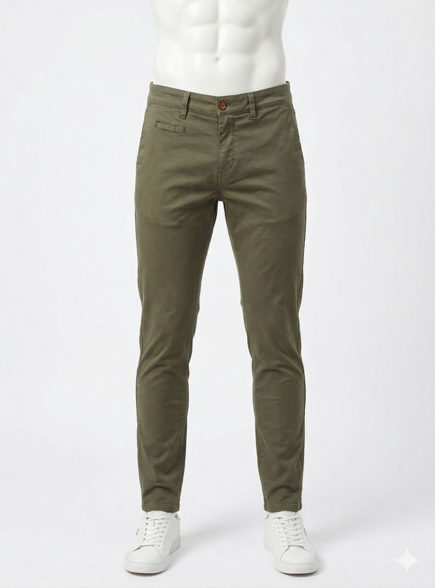 Pantalón verde militar de Yellow Skin