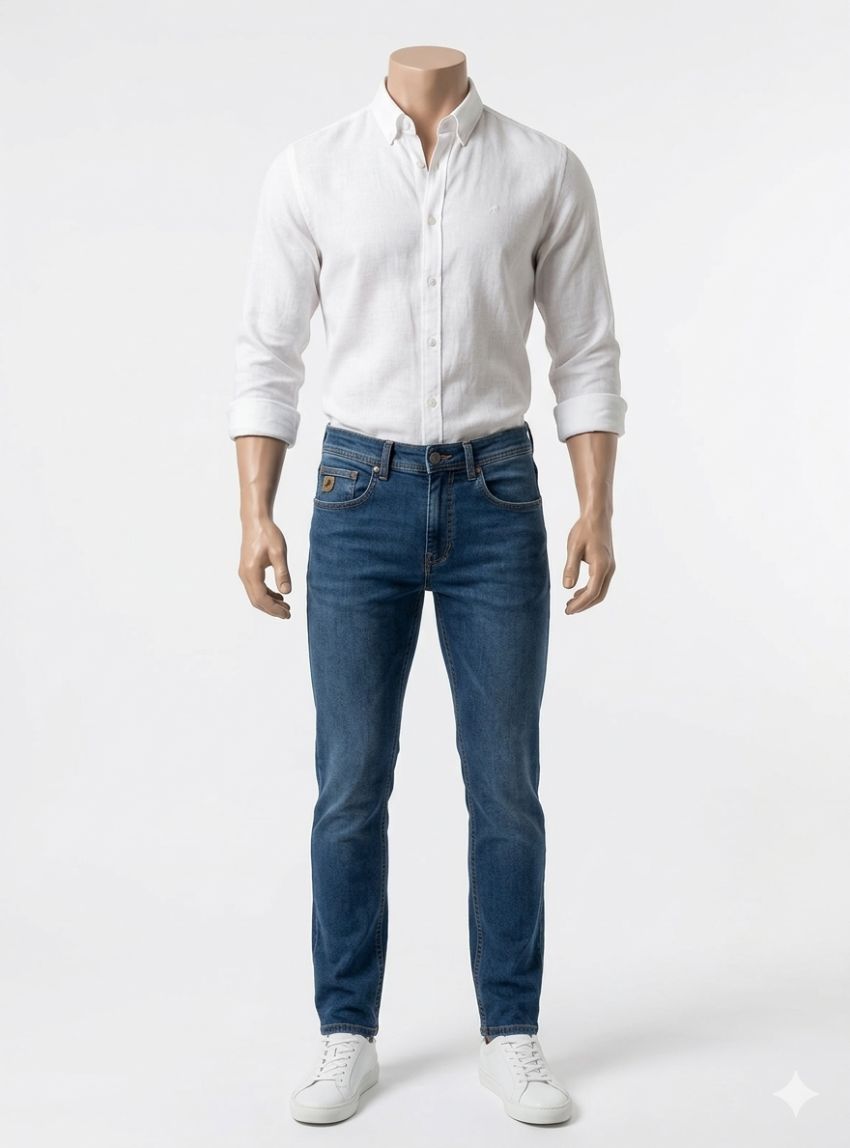 Camisa lino blanca de Dos Galgos