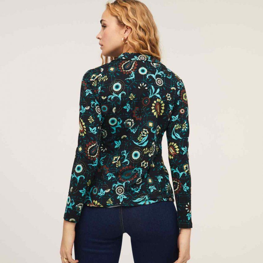 Camisa de punto flores de Surkana