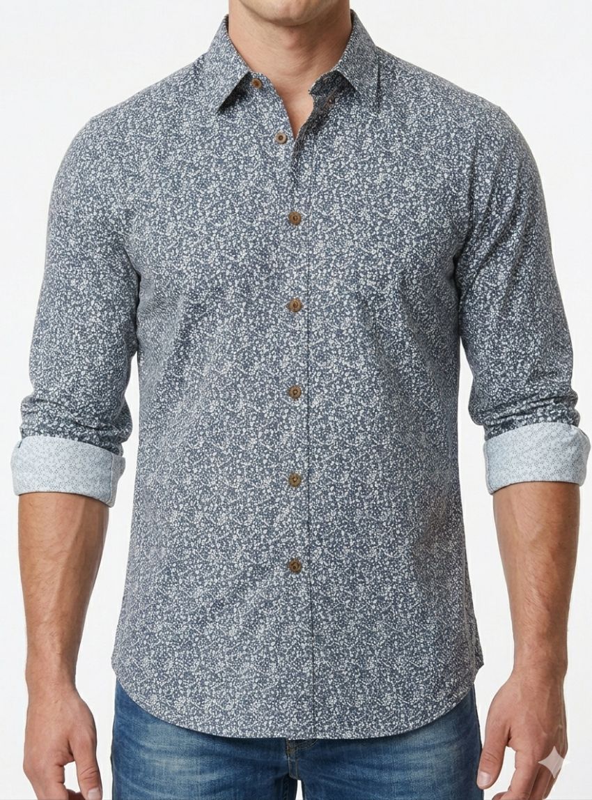 Camisa flores pequeñas de Corsare