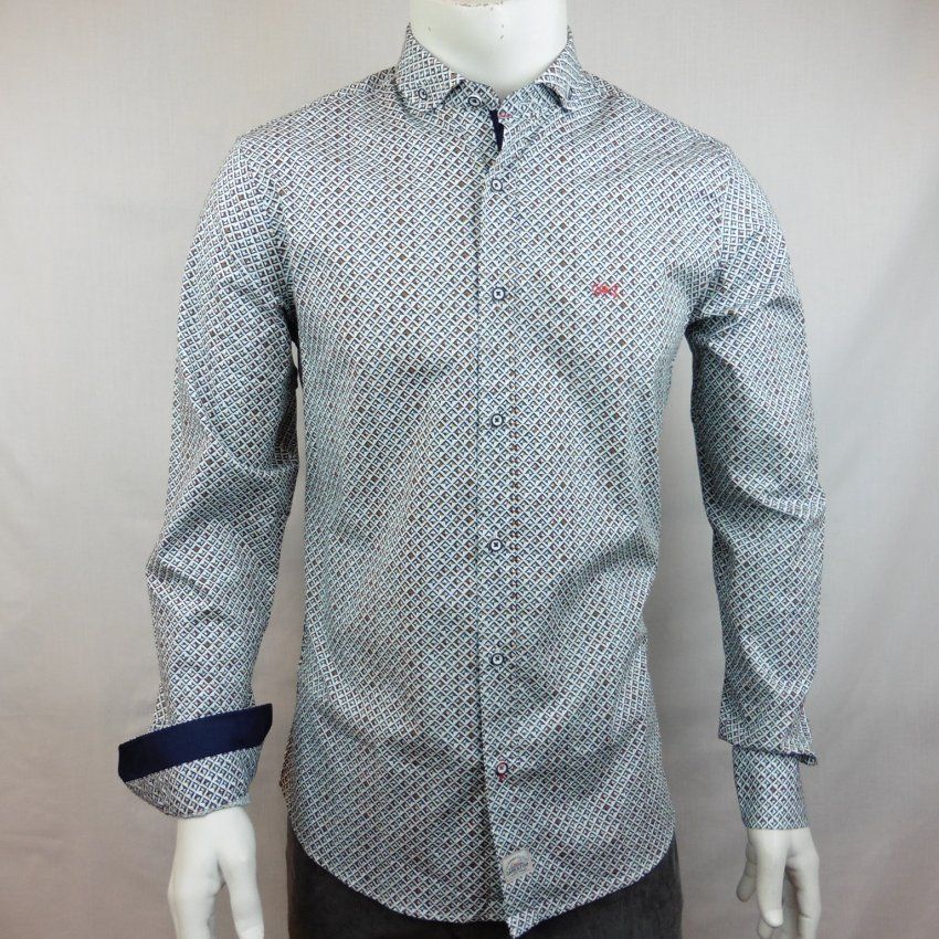 Camisa rombos de Dark & Fish