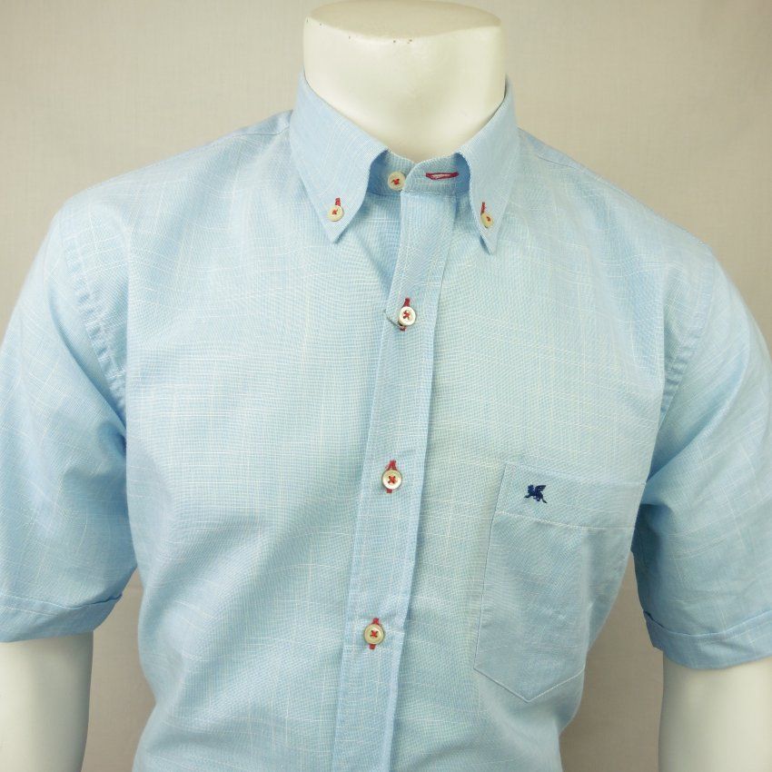 Camisa m/c celeste de VNTO