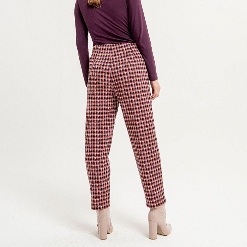 Pantalón cuadros multi color de Surkana
