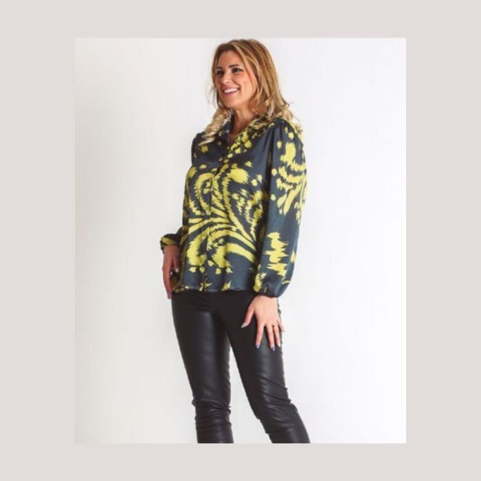 Camisa estampado amarillo de Nayat