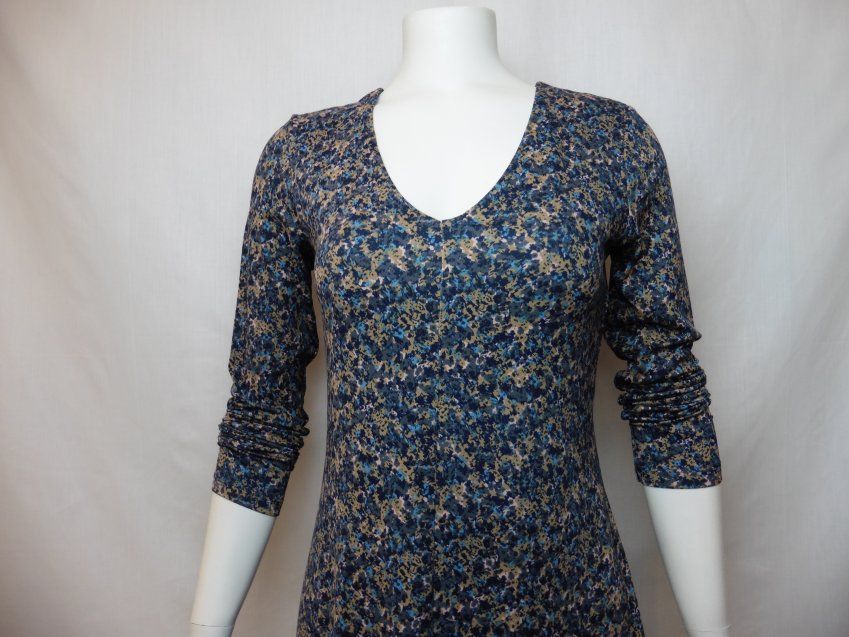 Vestido estampado abstracto de Surkana